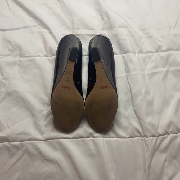 Coach Women’s Patent Leather Wedge - Picture 2 of 4